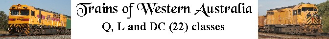 Trains of Western and National Australia